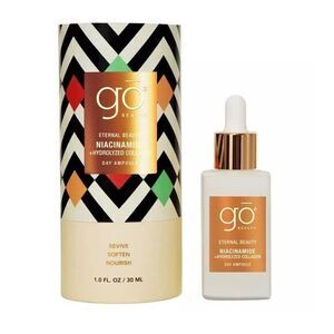 Go Beauty ETERNAL BEAUTY Niacinamide Hydrolyzed Collagen Revive 1 oz Day Ampoule